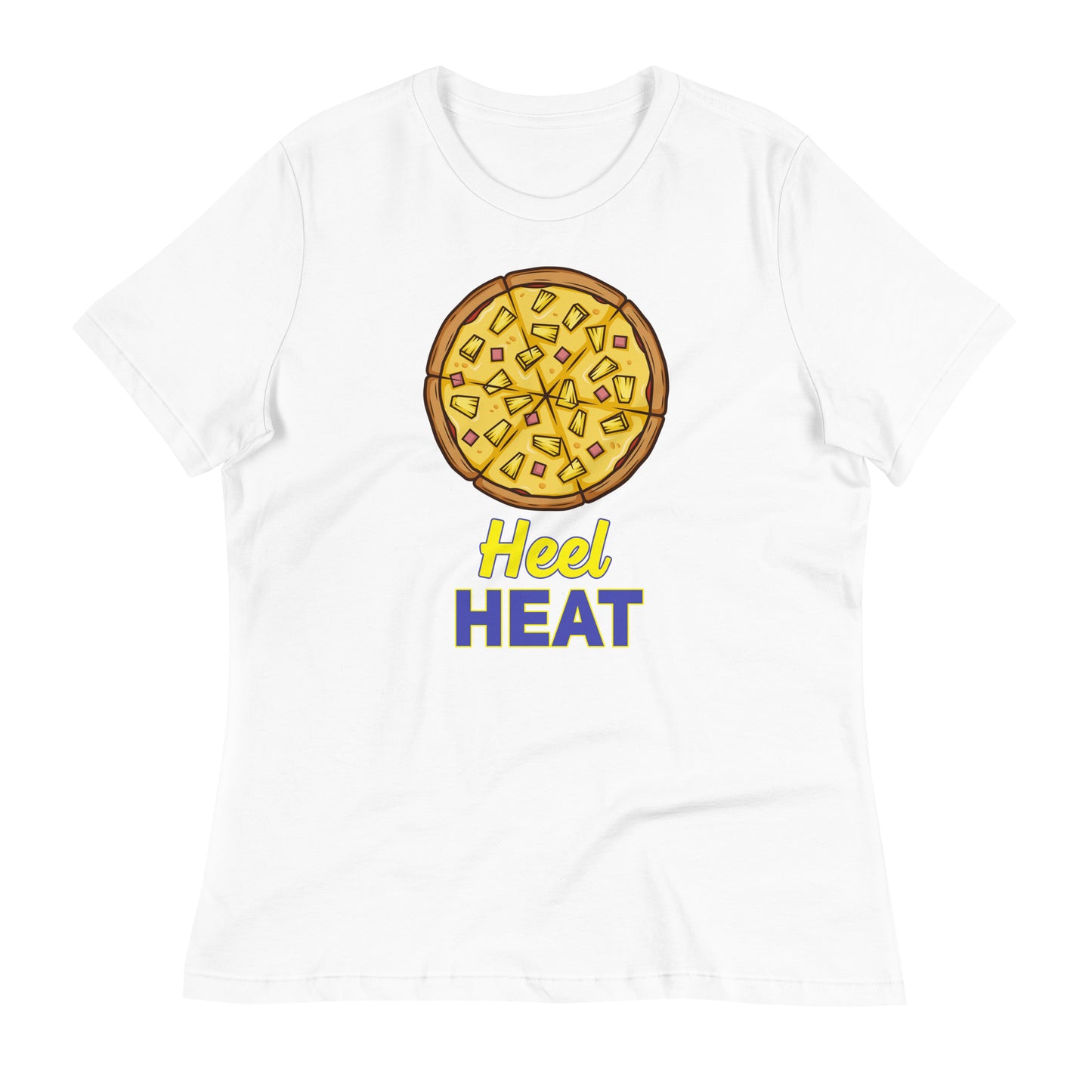 Pineapple Pizza Heel Heat Women's T-Shirt